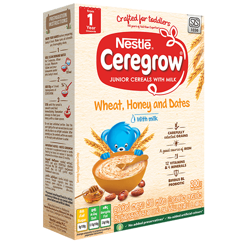 




Nestlé CEREGROW Wheat, Honey &amp;amp; Dates with milk


