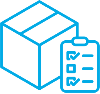 An illustration of blue lego bricks.