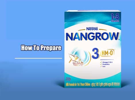 How to Prepare Nestle Nangrow 1-3 Years