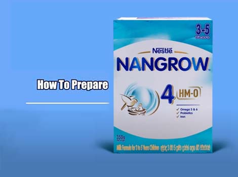 How to Prepare Nestle Nangrow 3-5 Years